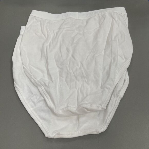 Fruit of the Loom Men's Underwear Briefs Large White Lot of 2 - Picture 2 of 4